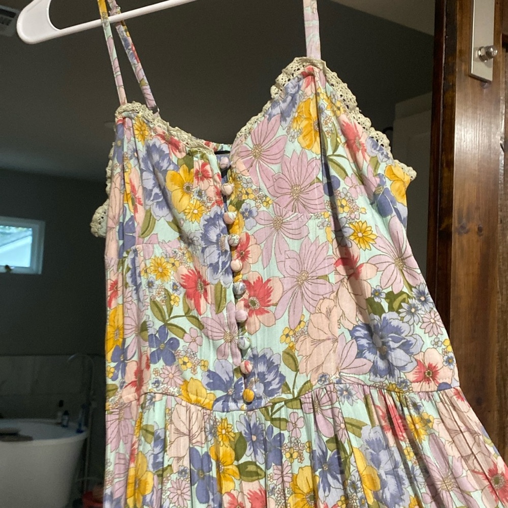 Calf length sundress